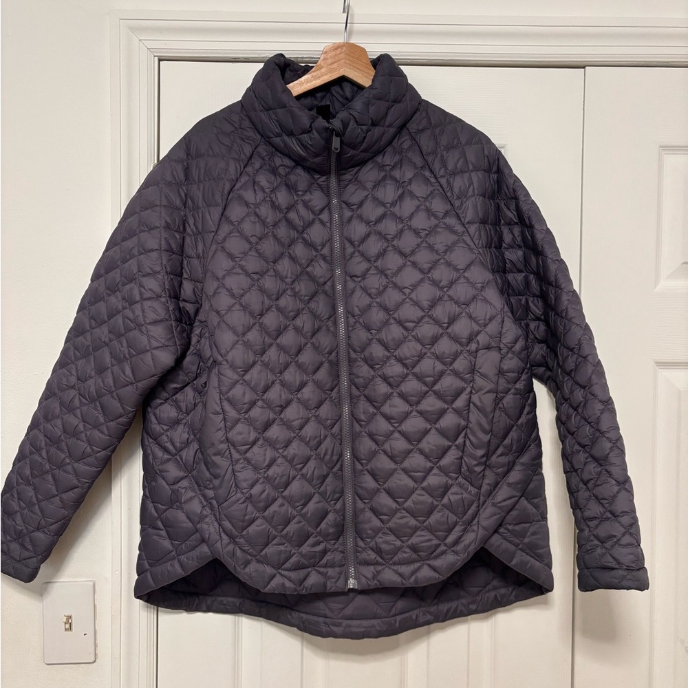 Athleta “Featherlight” Jacket - grey, XL
